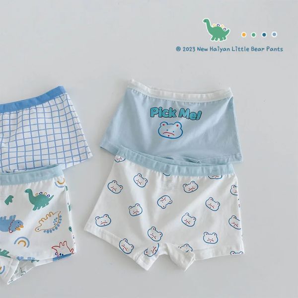 Нижнее белье 211y Boys Boxer Shorks Shorts хлопковые детские малыш