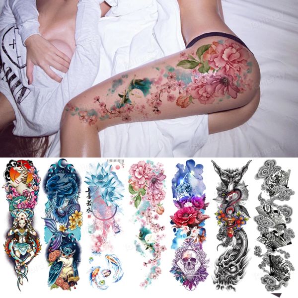 Tatuagens Tatuagem Temporária Tattoos Esquecimento Esperme grande Arm ARMOTEM CORPO ARTE MAIS TATTO FALHA TATOO FLASH PARA HOMENS MULHERES TATOTO SEXO CONURANTE