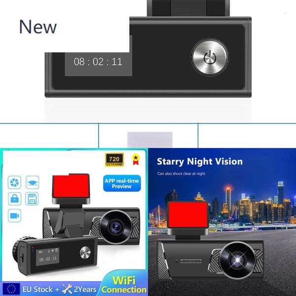 NOVO FULL HD CAM 720P Speed Coordenates WiFi Car Dash Camera Mini Hidde