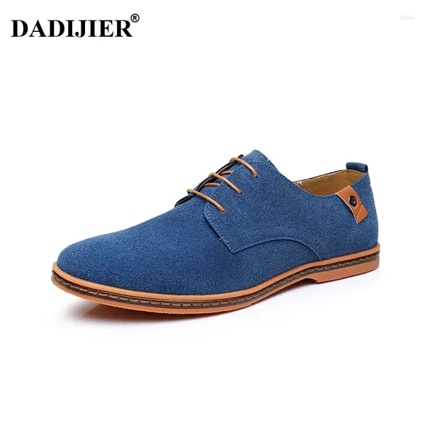 Scarpe casualdi Dadijier Men 2024 Sneaker in pelle in pelle scamosciata in pelle scamosciata di moda oxfords per la primavera estate invernale caduta