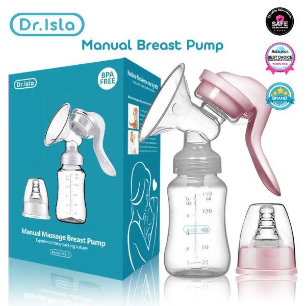 Enhancer Dr.isla BRUTH PUMPE BAY Nippel Handbuch Saugmilchpumpe Fütterungsbrust Pumpen Milchflaschen saugen nach der Geburt BPA kostenlos