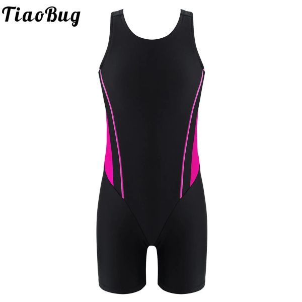 Swimwear Kids Girls Seeveless Swimsuit RashGuard Children Wetsuit UV Protection UVED indumenti da bagno Surfing Boysuit Body