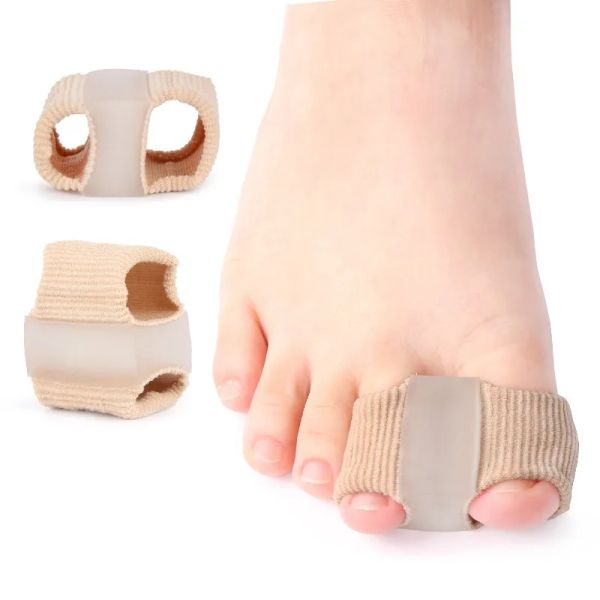 Behandlung 1pcs Toe Separator Hallux Valgus Bunion Korrektor Orthesen Füße Knochendaum