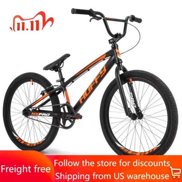 Bicycle Huffy HX Pro Cruiser 24 polegadas Bike BMX para meninos, preto/laranja, frete grátis