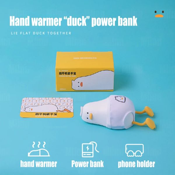 Корпуса милая рука теплее банка мощности Портативное внешнее запасное вспомогательное зарядное устройство для iPhone 12 14 13 Samsung S22 Ultra Xiaomi 12S