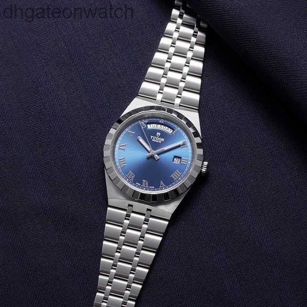 Women Men Men Original Tudery Designer Watches Impeshi Royal Series Weekly Calendar Display da 41mm Diamond Set Owch automatico da polso con logo e scatola del marchio