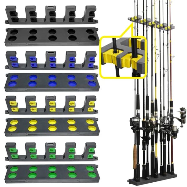 Acessórios Titulares de haste de pesca 10Rod EVA Kit de rack de espuma