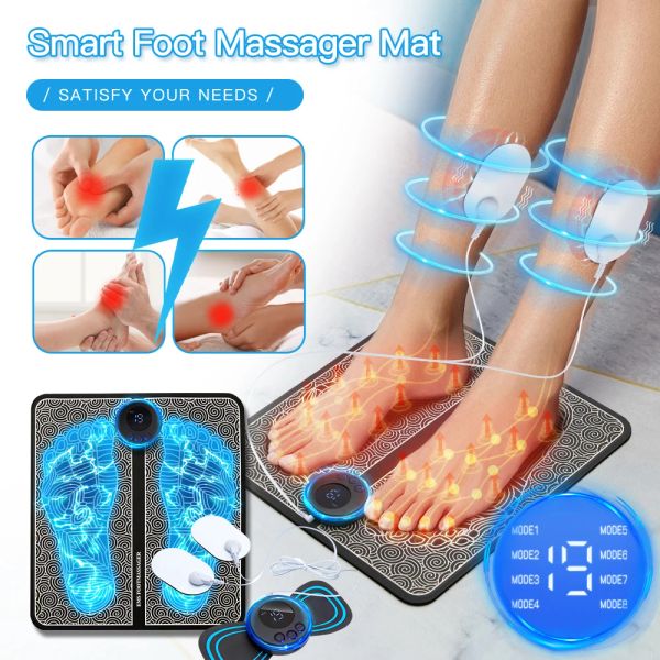 MASSAGER TENS ELETTRICI Muscolo Muscolo EMS AGUPUCTRE AGUPUCTURA MASSAGER Terapia digitale Terapia Herald Strumento Massage Elettrostimolatore