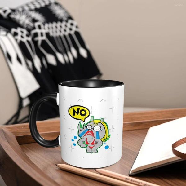 Canecas Tabcxon 040f Rhino q Diga nenhum café que tocasse copos práticos personalizados