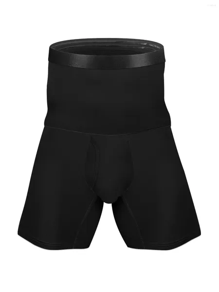 Unterhose 1PC Männer Shapewear Kompression Körper Shaper Bauchkontrolle schlanker Beinbein -Unterwäsche für