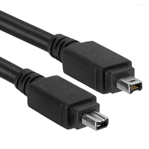 Cabos de computador IEEE-1394 Firewire Cable 4 pinos para adaptador IEEE 1394A 400 para Apple Sony