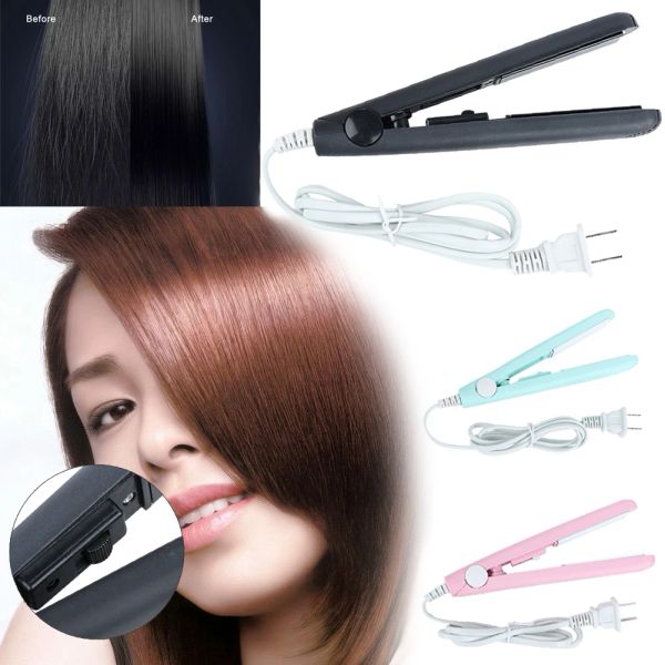 Glättler 2 in 1 turmalin Keramik Haarglättereisen Haarglätter Curler Ceramic Flat Iron Turmaline Plate Heizung Styling