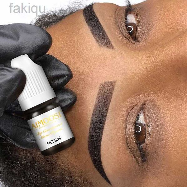 Vernice per il corpo Nuovo tatuaggio Top Tatuad Microblading Inchiostro 3 ml Pigment per le sopracciglia semi -permanenti per le labbra eyeliner labbra tinta Forniture per il trucco d240424