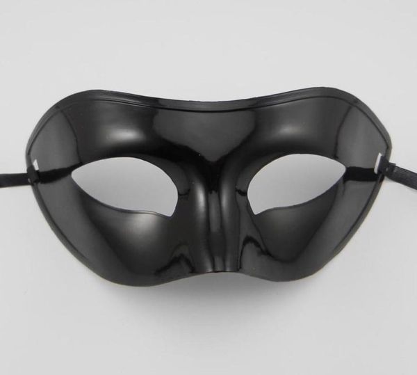 MEASS MASSHOVERADAS MÁQUILA Máscara de máscaras venezianas máscaras de máscaras de mascaras Máscara superior com cores opcionais preto branco go4137685