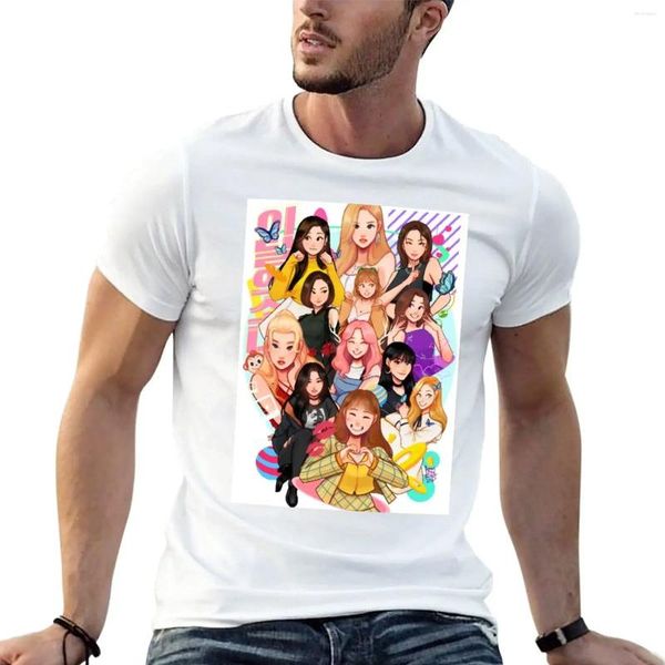 Men's Polos Stan Loona T-shirt Moda Korean Summer Top Camiseta para homens