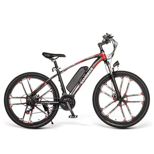 Fahrrad Samebike MySM26 Mountain Elektrofahrrad 26 Zoll 48 V 350W Ebike 21 Geschwindigkeit 80 km Kilometerleistung Erwachsener Elektrofahrrad Lithiumbatterie