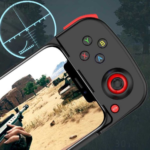 Игровые контроллеры Joysticks D3 Type-C Bluetooth 5.0 Беспроводное соединение для Android IOS Telecopic Mobile Phone Gamepad Controller D240424