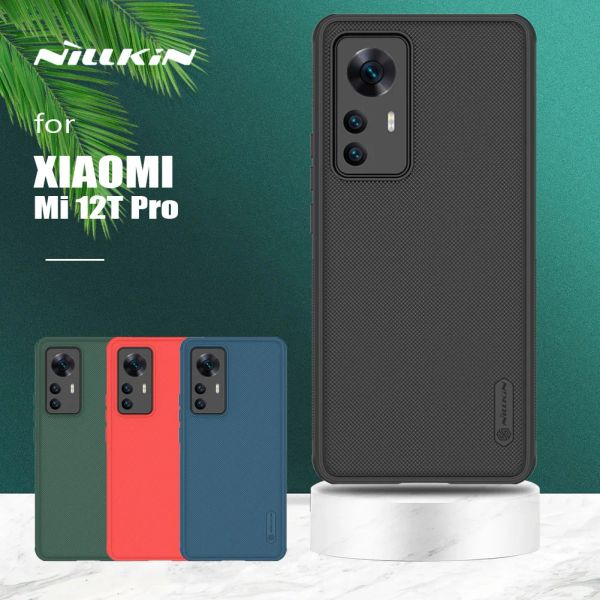 Cover für Xiaomi Mi 12t Pro Fall Nillkin Super Frosted Shield Ultradünnen PC -Schutzabdeckungsfall für Xiaomi Mi12t Mi 12t Pro Fall