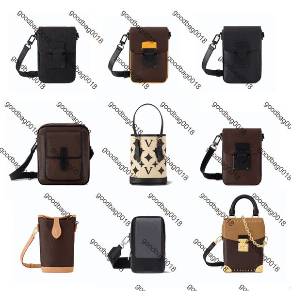 Stucchetto per cellulare S Blocco alfa ALPA VERTICA Portafoglio indossabile Mini Designer Crossbody Borsa per telefono Mobile Phone Fairfax Pochette