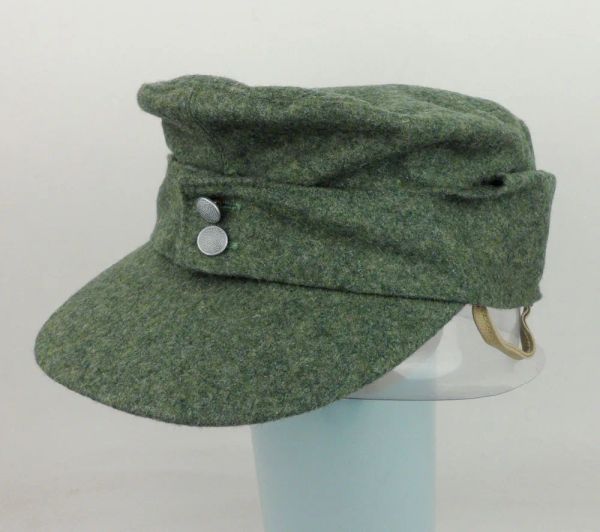 Caps .. WWII WW2 Deutsche Soldaten Cap Hut WW2 Deutsch M43 Wollfeld Cap Military Hat Collection Krieg Nachstellungen