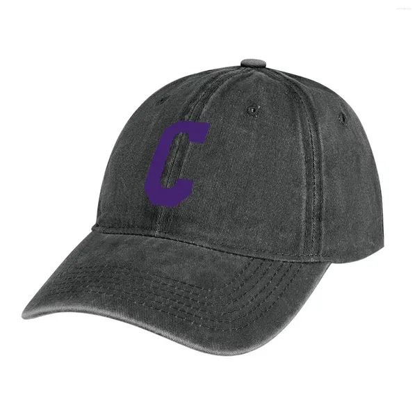 Berets Alphabet Purple C Sportbrief Cowboy Hut Golf Cap Snapback lustige Frauen Beach Outlet Männer