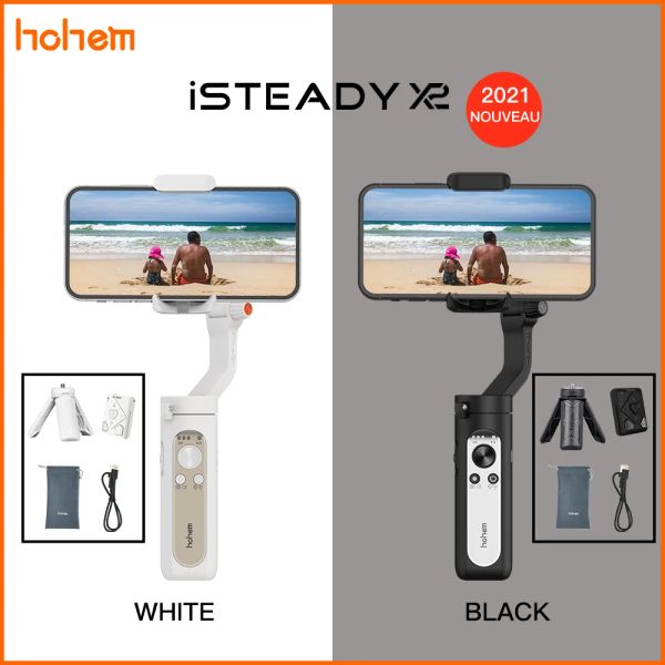 Gimbal 100% originali hohem isteady x2 smartphone 3axis stabilizzatore pieghevole gimbal per iPhone/samsung/huawei clearance grande sconto