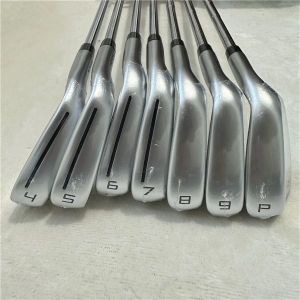 Клубы Новые мужские гольф -железо 790 49.p/7ps Club Steel или Graphite Wans R/S Flex с крышкой головки