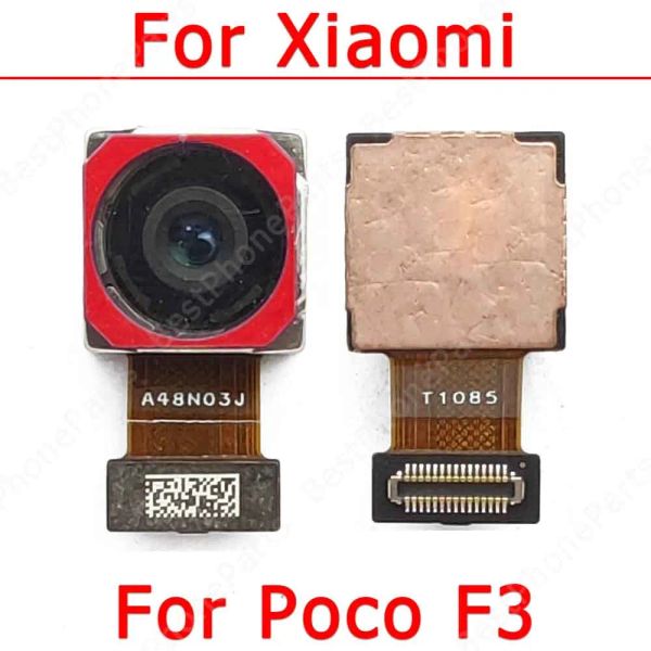 Modüller Xiaomi Mi Poco F3 Ana Arka Büyük Kamera Modülü Esnek Kablo Yedek Yedek Parçalar için Modül Orijinal Arka Arka Kamera