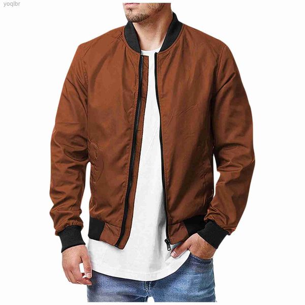 Giacche da uomo maschile per uomo leggero giacca da bomber molla e giacca morbida autunnale giacca da uomo abbigliamento da strada alla moda 2404