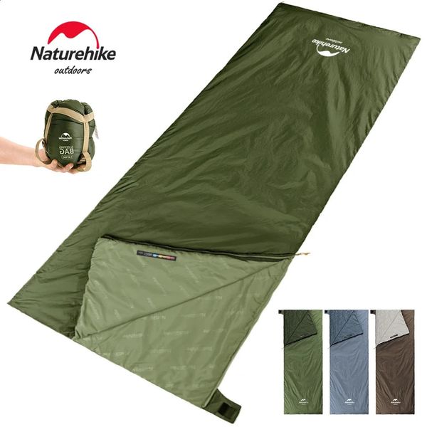 Saco de dormir de camping lw180 envelope portátil portátil para caminhada ultraleve backpacking saco de dormir à prova d'água 240408