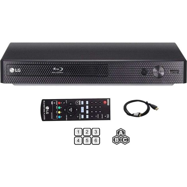 LG BP Region Free Blu-ray Player Multi Region 110-240 Вольт с Dynastar 6-футовой пакет HDMI-наслаждайтесь высококачественными развлечениями в любом месте