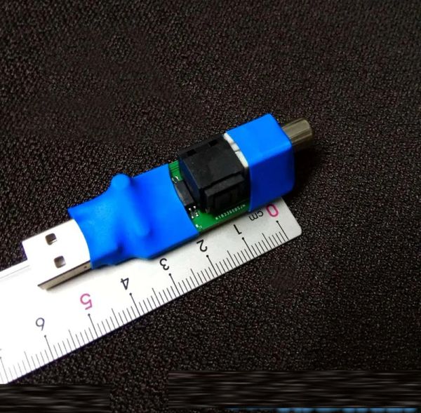 Amplifikatör USB'den Dijital Koaksiyel Fiber Çıkışı USB'ye USB için SPDIF A Giriş DAC Kod Çözücü Kart Win7 Win10 Telefon Linux 16bit/48kHz