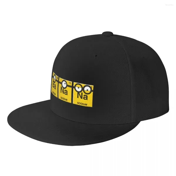 Шарики Cool Minione Cartoon Cartoon Hip Hop Baseball Cap Women Men Men Custom Snapback Sciess Science Hemistry Jokes Папа Шляпа на открытом воздухе