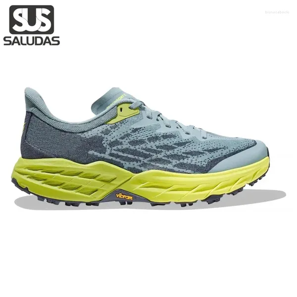 Scarpe casual Saludas Speedgoat 5 Man Trail Running Abrasione Abrasione Strong Grip All-Terrain Mountain Parkour Cross-Country Track Shoe