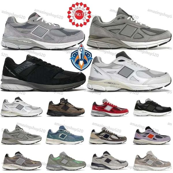 2024 Running Designer 992 Schuhe 990 Männer Frauen packen rosa 993 Ziegel Holz Regen Wolke graues Meersalz Blau Haze Weiß schwarz 990v3 Herren Trainer Outdoor Sport Sneaker