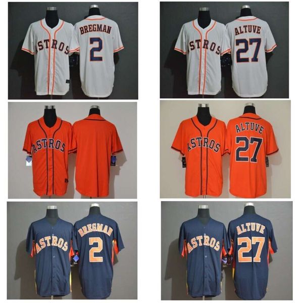 Maglie da baseball Jersey Astros Houston Bomber ricamato