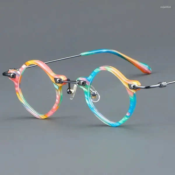 Sonnenbrillen Rahmen Acetat Diamant -Formbrille