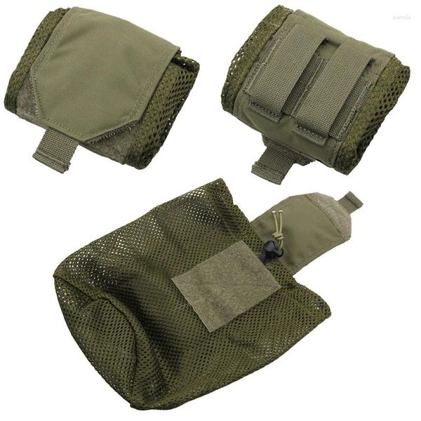 Tagespackungen Mesh -Design Wasseraufgabe mit sangry Bag Tactical Weste angeschlossen Taille montiert faltbares Recycling