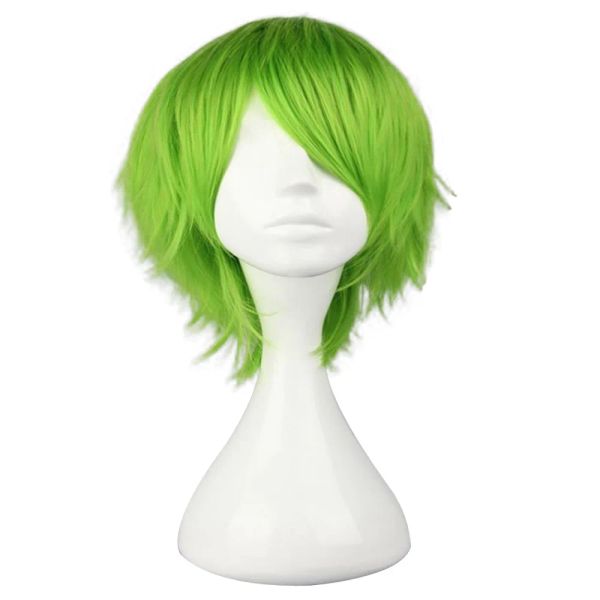 Wigs Hairjoy Capelli sintetici senza amore Kaidou kio cosplay verde parrucca