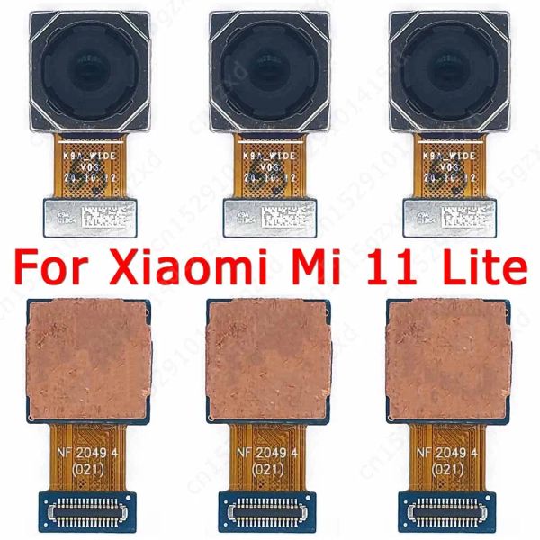 Module Originaler Rückblick Kamera für Xiaomi Mi 11 Lite Mi11 Hauptwesen Big Camera Modul Flex Ersatz Teile Ersatzteile