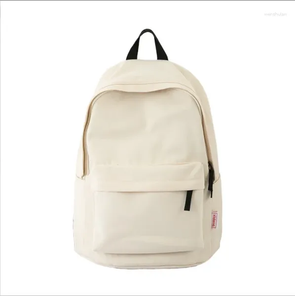 Rucksack 2024 Women Casual School Umhängetasche wasserdichte Schüler