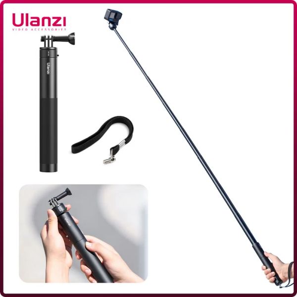 Sticks Ulanzi Goquick II 59 pollici Self Stick Magnetico Rilascio rapido Gopro Mount per GoPro Invisible Pole per Insta360 Action Camera