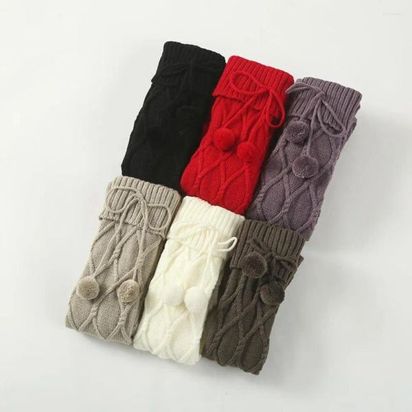 Женские носки вязаные чулки элегантные плетены