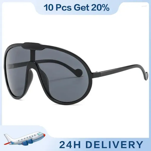 Sonnenbrille spaßige Brille Klar und helles UV400 -Reitbrillen Mehrere Farben Staubspiegel Kleidungszubehör