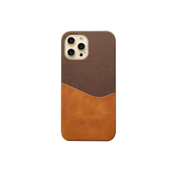 5PCS Case de moda para iPhone 15 Pro Max Telefone para 13 12 11 14Pro Max 15 14 Plus 7 8 Plus Designer Samsung Cover Leather Shell com Cartão