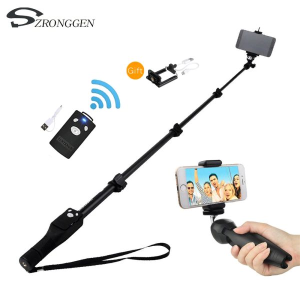 Trippiedi per la fotocamera digitale GoPro Hero Telefono Yunteng 1288 Bluetooth Selfie Stick SelfTetMer Authoritrait Monopode o 228 Mini Tripode