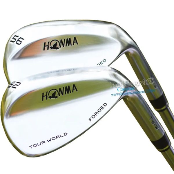 Клубы Новые гольф -клубы Honma Tour World Tww Golf Wedge 4860 градусов Wedge Gold R300 Стальной вал Клуб Бесплатная доставка