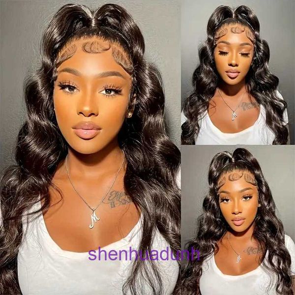 Wigs New Jersey Pitman Wig Boutique Hot Selling Wigs Wigs Womens Hair con grandi onde nelle soffiose cover alla moda e naturale piena naturale