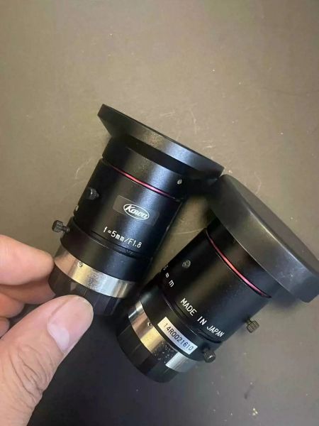 Filtros kowa lm5jc10m, 5mm 10mp High Definition Lente Industrial Lens de 2/3 polegada Lente de visão em boas condições