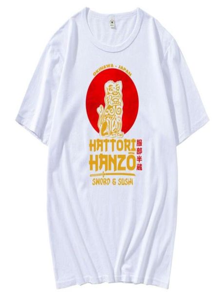 MEN039S THIRTS Kill Bill Ninja Hattori Hanzo T -Shirt Print Kurzärmel Trend Hip Hop Sommer Round Neck Fashion Clothing4773985